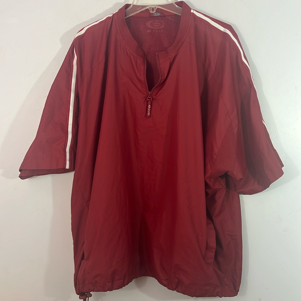 Men's size 4x Elite short sleeve athletic top, pullover, drawstring waist
